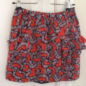 Madewell Eliot skirt in 100% silk